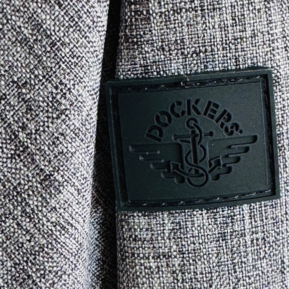 NWT Dockers Men’s Gray Bomber Jacket With Fleece Lining Size XL - Picture 8 of 13